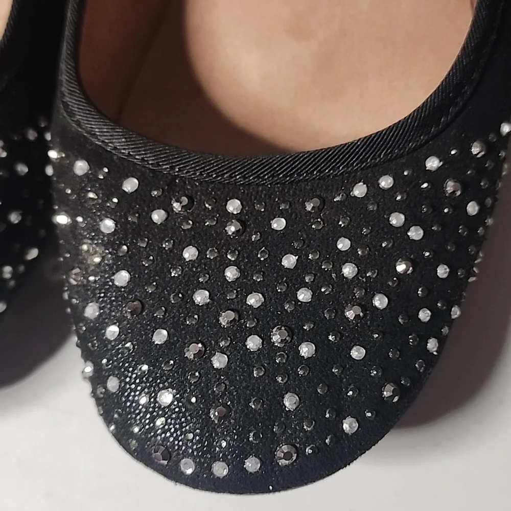 Style & Co. Black Sparkle Flats - Picture 3 of 7